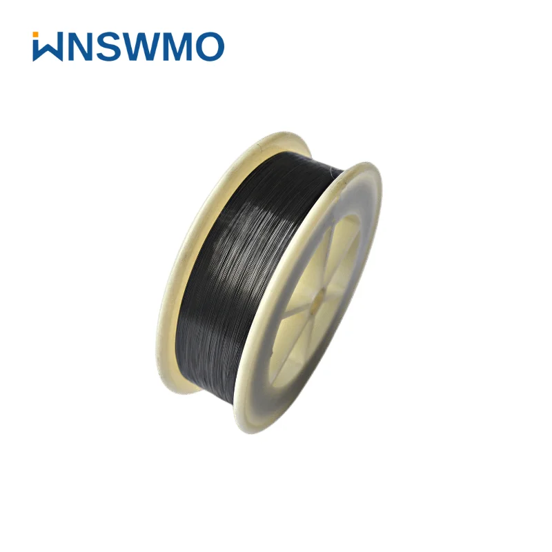 Pure 99.95% Tungsten Wire Micron with Black Surface