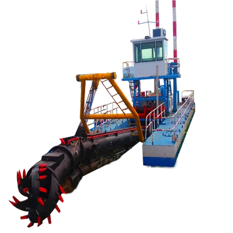 Small 10 Inch Csd250 Fully Hydraulic Heavy-Duty Marine Engine Customizable Sand Machine Cutter Suction Dredger For Selling