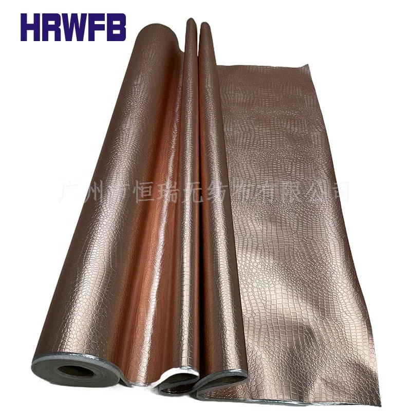 Customization Factory direct sales Material Pe Membrane Eco-friendly Reusable Laminated Laser Film Fabric Embossed Nonwoven Fabr