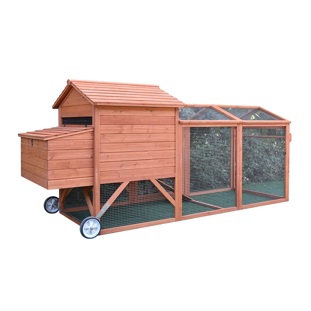 Garden outdoor wooden chicken house for sale