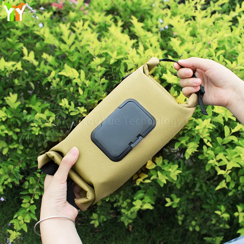 Camping Wet Bag with Flip Cover Portable Useful Tissue Holder Case Reusable Refillable Stroller Accessories