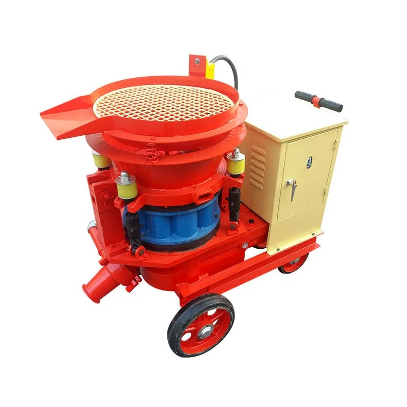 Factory Direct Sale SP-7 Small Dry And Wet Mix Shotcrete Machine For Tunnel