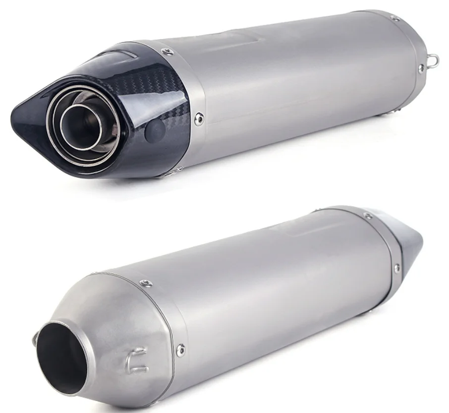 jeabo 38~51mm Universal Leo Vinc Carbon fiber Motorcycle Exhaust motorcycle exhaust systems