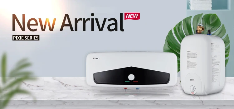 Sacon Storage 110V horizontal electric hot water heater with wall mounting