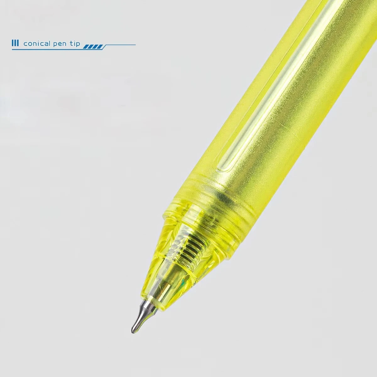 0.5mm Colin Retractable Ballpoint Pen Cyberpunk Limited Edition High-Value Student Pen Black Ink Pen Imported Ink