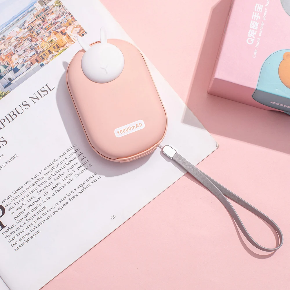  Новое поступление Amazon 2019 дизайнерский аккумулятор KC 10000 мАч внешний с подогревом для