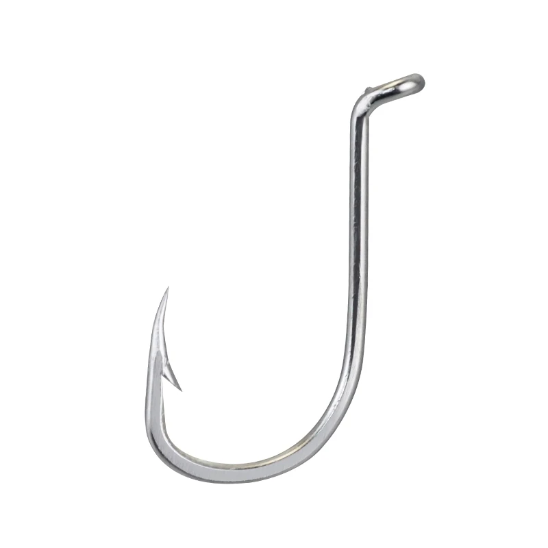 Custom Stainless Steel Circle Fishing Hook Beak Ringed Saltwater Offset Octopus Hook With Barbed