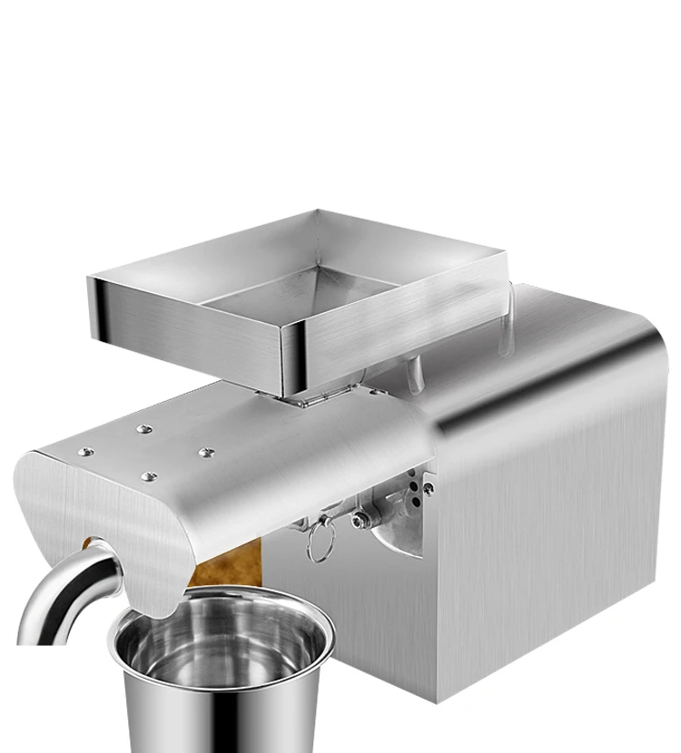 4-6 kg/h Automatic stainless steel Family type cold pressing mini coconut oil press machine