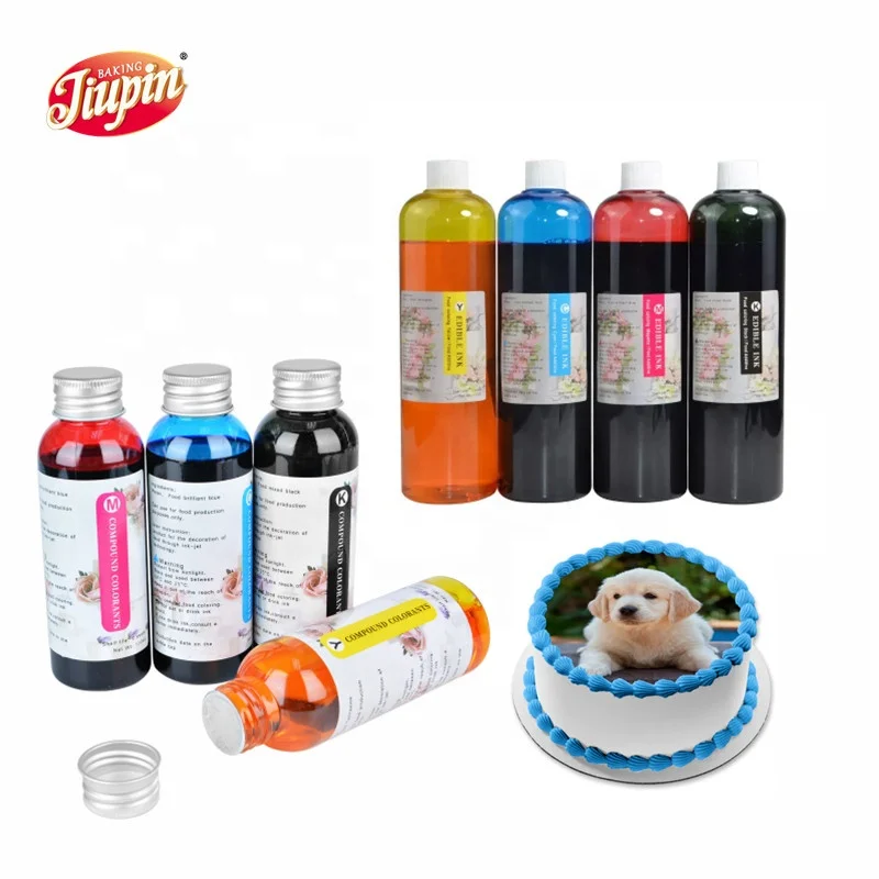 Unopened food grade edible Ink suitable for printing cake chocolate and suger