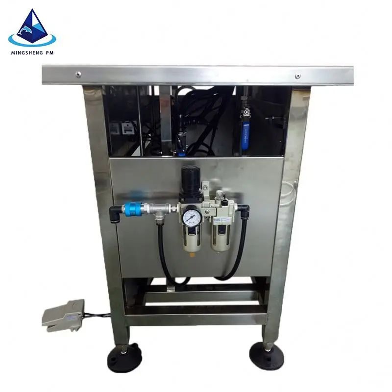 Semi automatic aerosol can gas filling machine for propane butane LPG DME  r134a