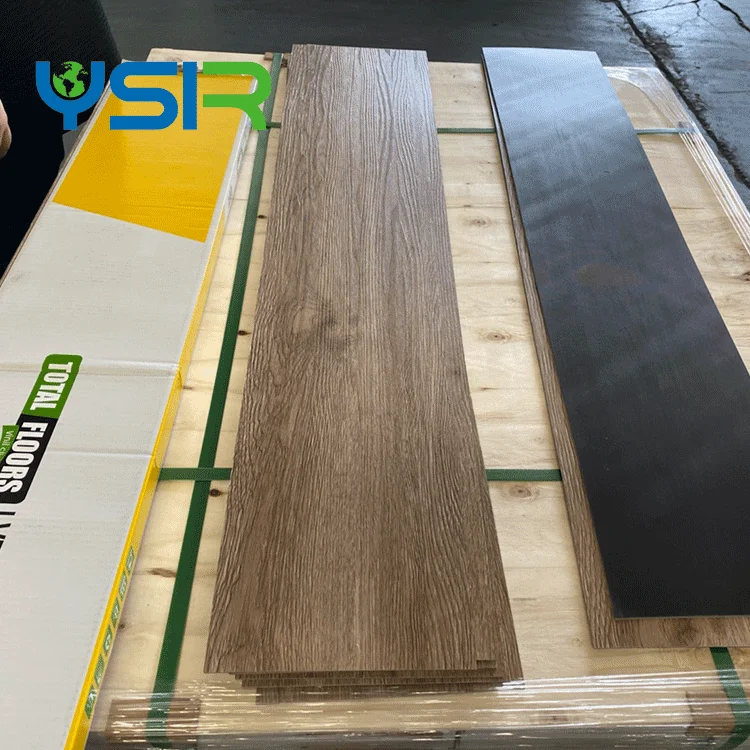 China Yansen waterproof surface soft flexible indoor floor decoration durable quality dry back LVT flooring