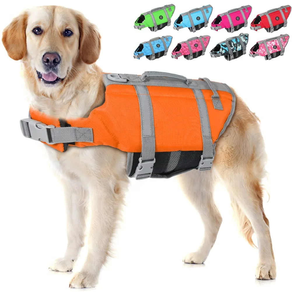 Customized Breathable Reflective Dog Safety Vest Oxford Waterproof Pet Vest Newest Life  For Dog