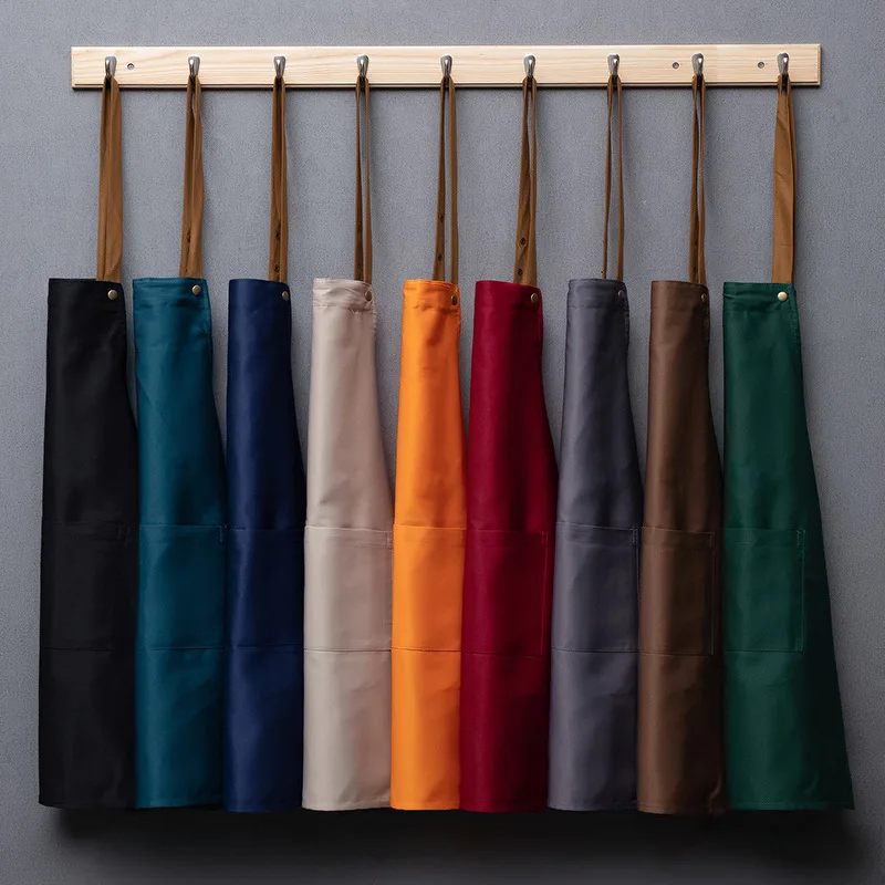 Apron Designs Patterns Baking Chef Cafe Fast Food Uniform Kitchen Aprons Work Apron