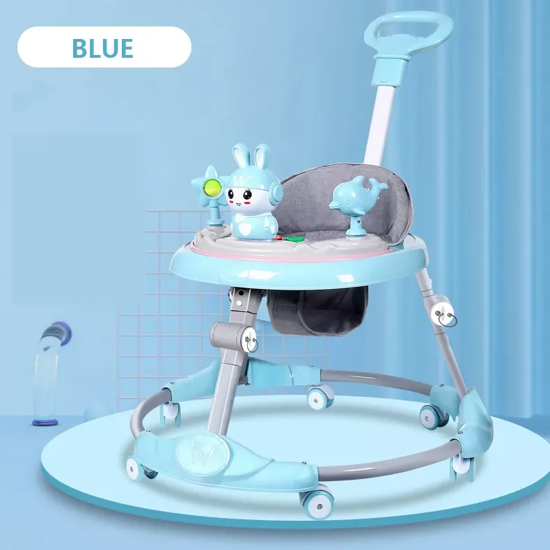 Wholesale Customized Multifunction Baby Walking Trend Baby Learning Rollator Baby Walker for Kids Toddlers 3 in 1 learning