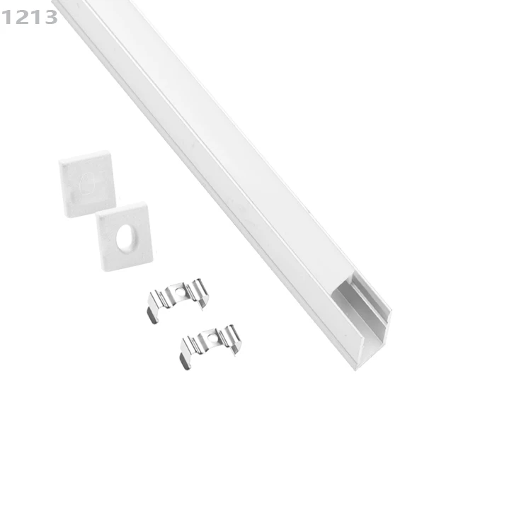 square shape led strips 12mm aluminium led profiles for led tape channel letter
