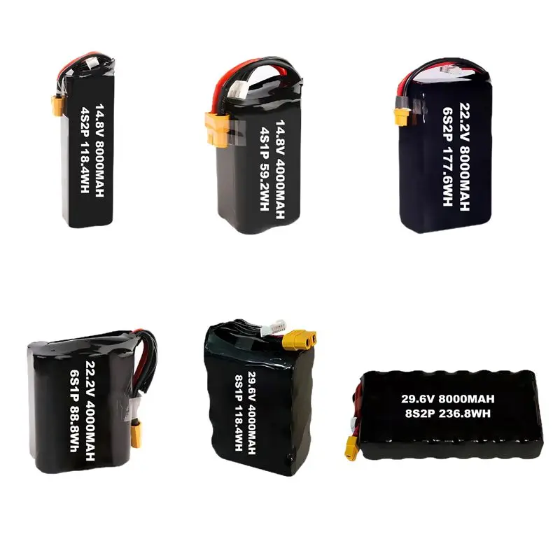 21700 10C P42A P50B 50S 6S 22.2V 8000MAH 8400mAh 10000MAH 7inch 10inch 13inch FPV Drone Batteries
