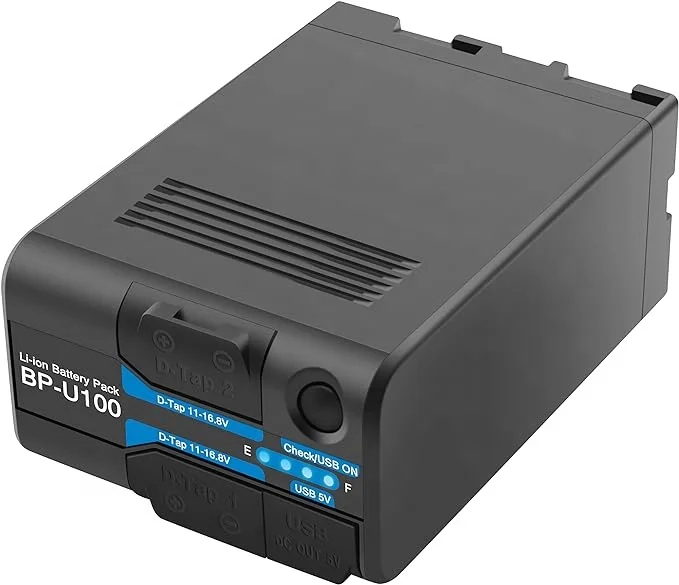 14.4V 6800mAh New BP-U100  Replace BP-U30 U60 U65 U90 Battery For Sony BP Series Camera Rechargeable Lithium Ion Batteries