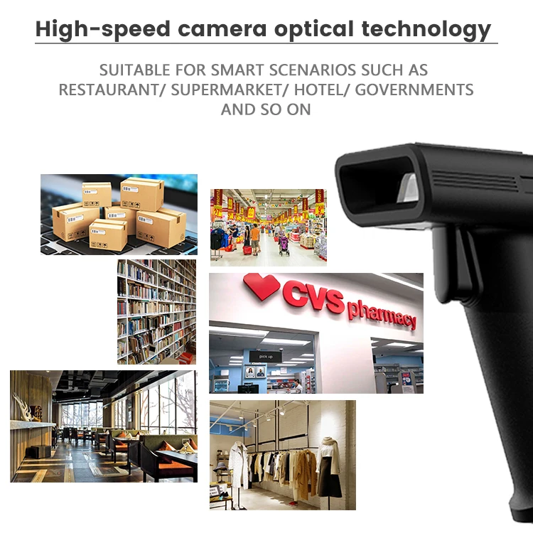 1d проводной Ручной Usb сканер штрих-кода для супермаркета, лазерный считыватель штрих-кодов, автоматический считыватель QR-кода