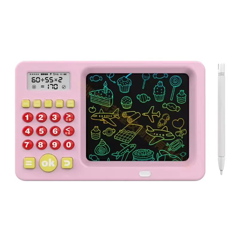 LCD Writing Board Early Learning Oral Calculation Math Machine with Voice Prompt Logical Thinking Coaching Training Machine