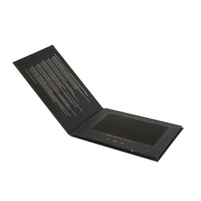 Et-digital audio video greeting cards manufacturer for LED or LCD display in business card format video brochure card