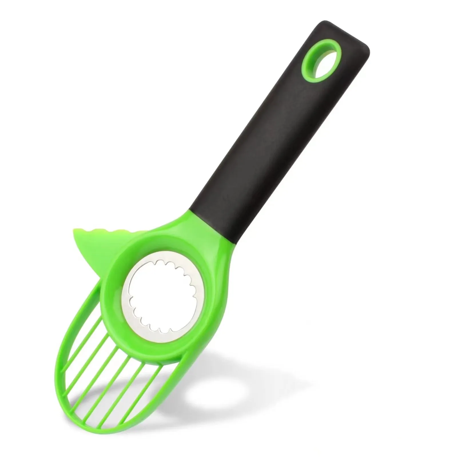 China Wholesale Green Multifunction Kitchen Hand Fruit Peeler Avocado Peeler