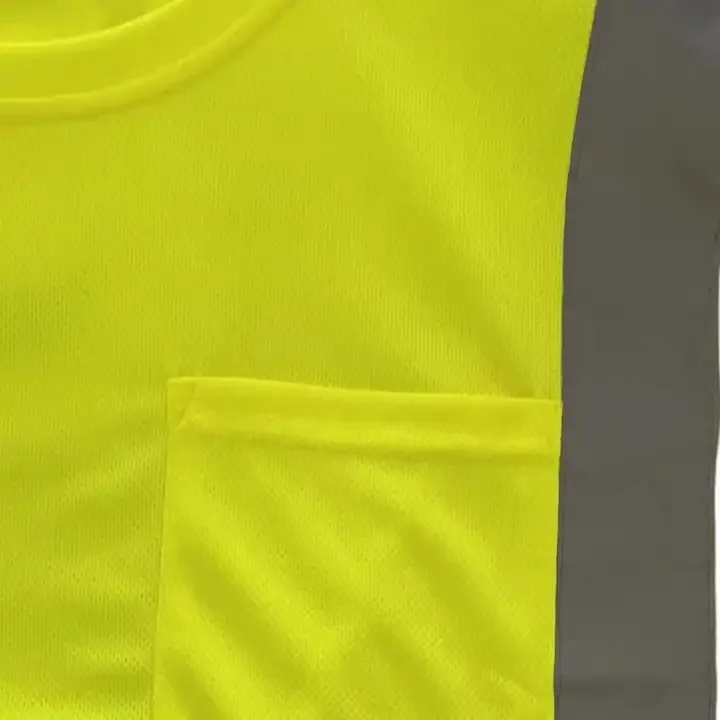 HCSP safety shirt work wear fluorescent yellow Construction engineer Safety Long Sleeve Hi Vis shirts