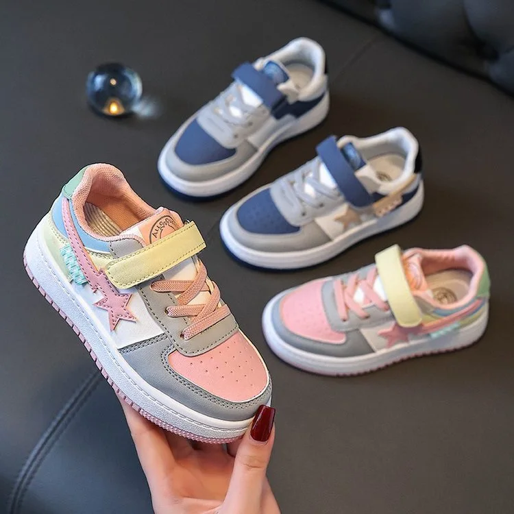 2024 Autumn Soft Sole Kids Sport Shoos Sneaker S Child Mesh Breathable Boys Single Shoes Pupils Sports Shoes shoes for children
