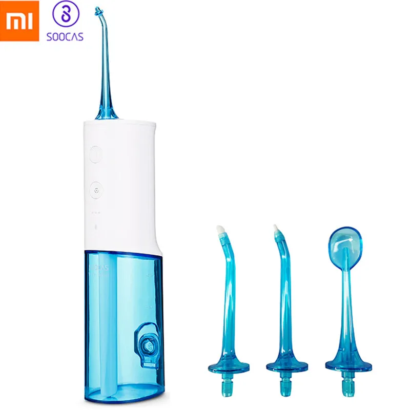  Портативный ирригатор для полости рта Xiaomi SOOCAS W3 перезаряжаемый через USB зубов