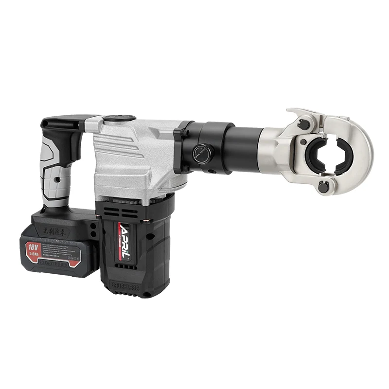 APRIL BKM-300C Portable Powered 10-300mm2 Cable Clamping Tool Hydraulic Battery Wire Terminal Connect Tool