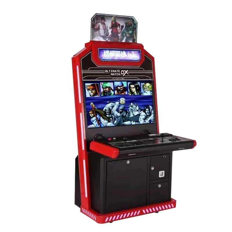 Arcade city two-player large coin-operated arcade game machine Street fight rocker button all-in-one fighting machine