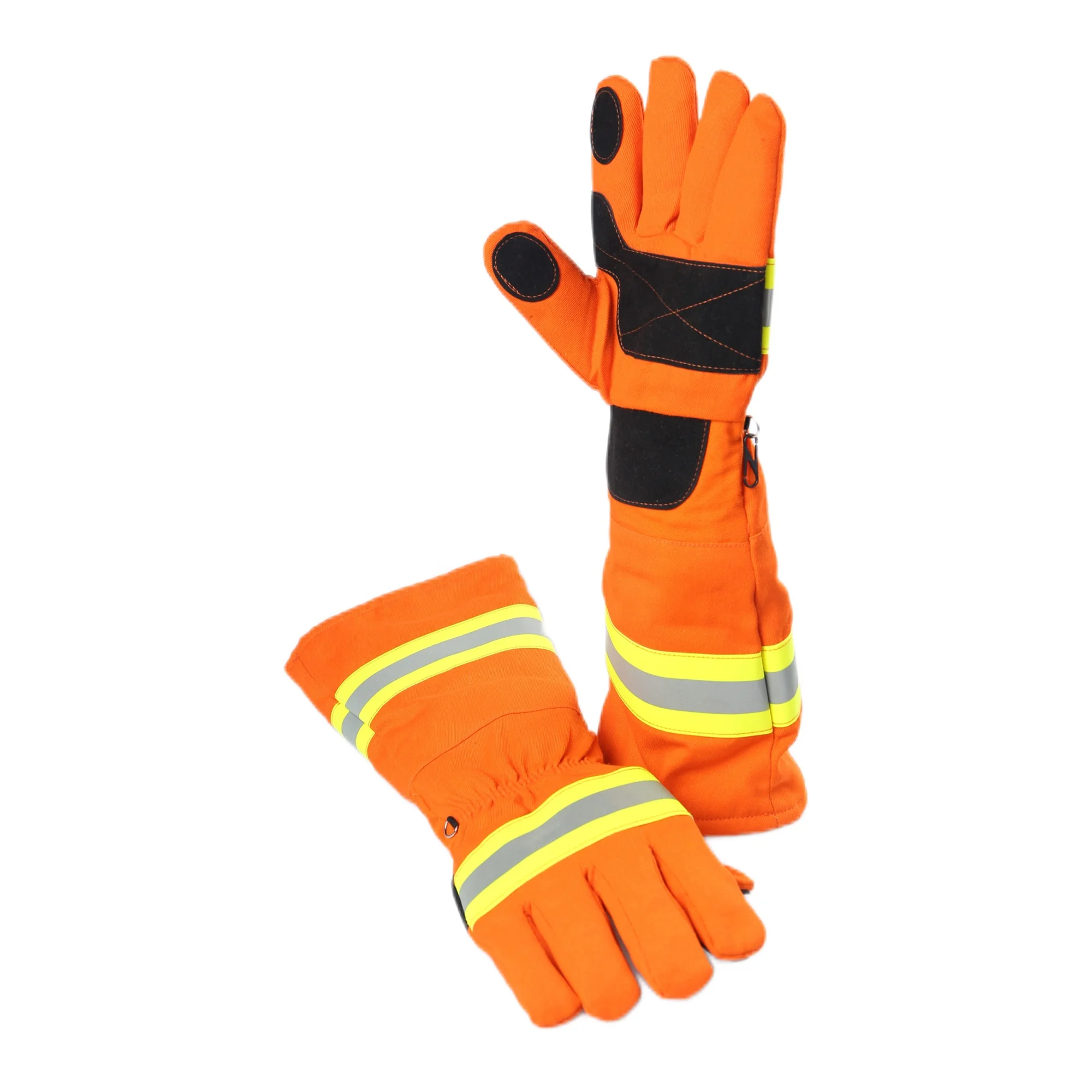 Firefighter glove Flame Fire Retardant Fighting Clothing fireman Gloves