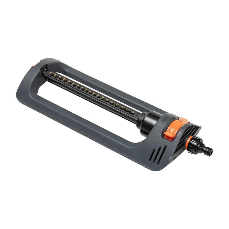 19-Hole Automatic Rotary Watering Sprinkler 360 Gear Drive for Gardening Lawn Agricultural Use