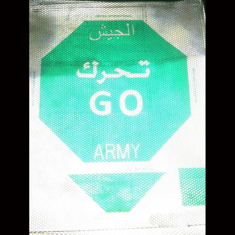 Self Adhesive Reflective Stop Sign for Safety