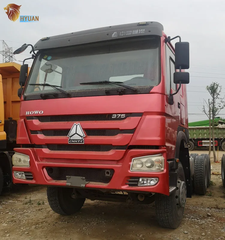 Good Price Used Sino HOWO Tractor Head 430HP 6*4 10tires For Sale