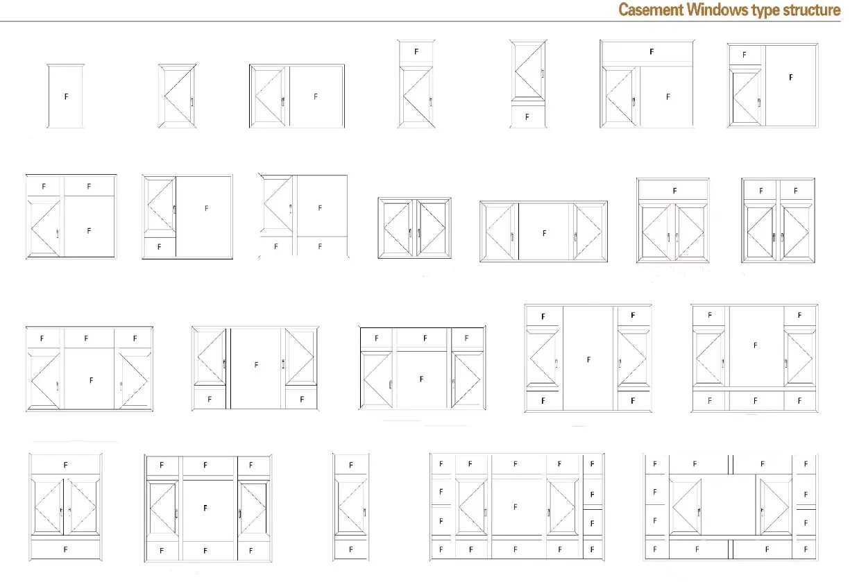 heat insulation broken bridge aluminum alloy window
