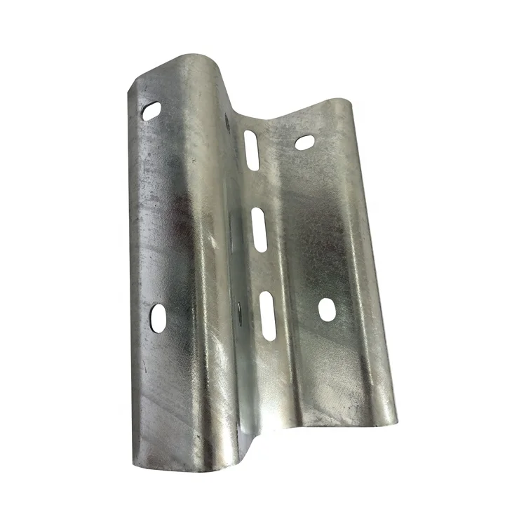 Customized Factory Price High Quality Q235 Galvanized Steel W Beam Crash Barrier