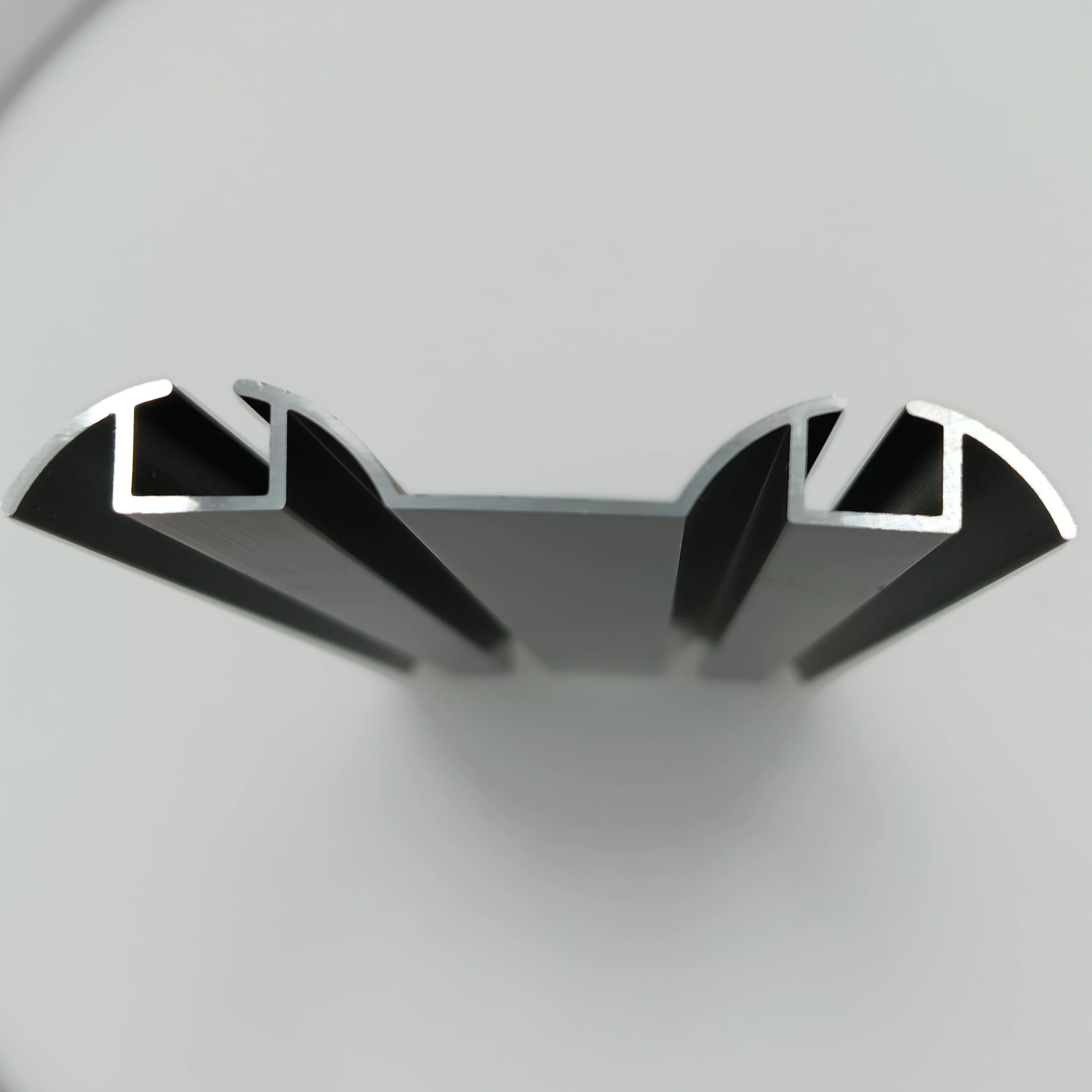 FX Manufacturer Minimalist closet aluminum track profile Sliding Wardrobe Door