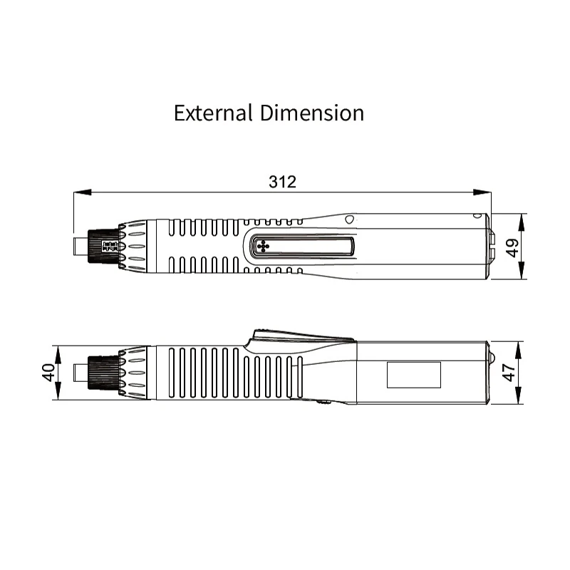 Mini portable screwdriver with  lithium battery  electric screwdriver