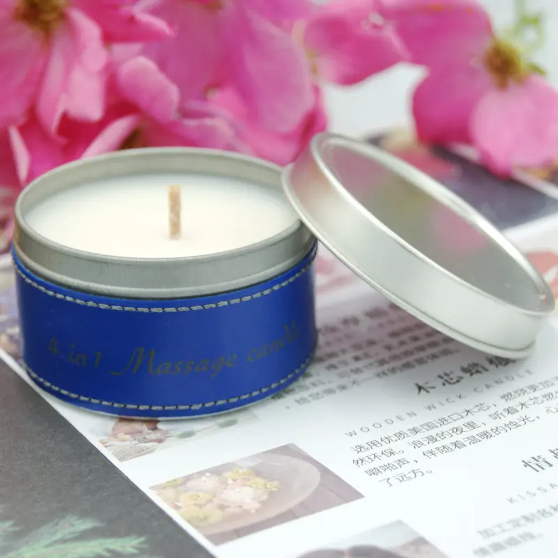 
4 OZ 100% Natural Soy wax Massage Candle Scented Candle from China 