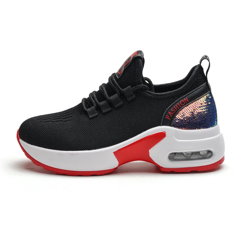 Lightweight Comfort Antiskid Breathable High Quality Thick Soled Sports Shoes