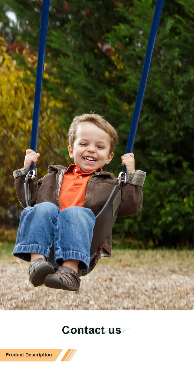 outdoor swing and slide for kids