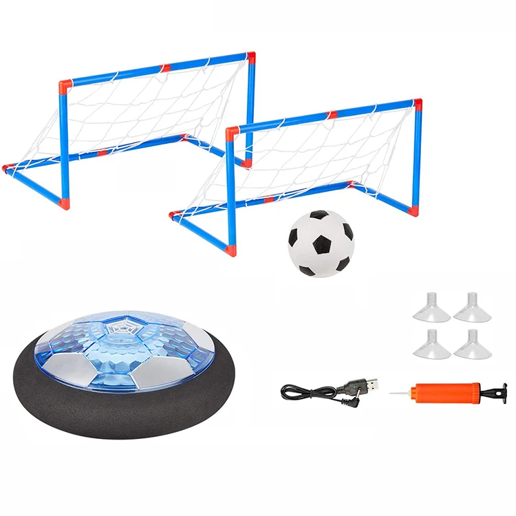 Balin Hot Sale Plastic Charging Indoor Kids Toys 2024 Hover Football Hover Soccer Ball Toy With 2 Goals