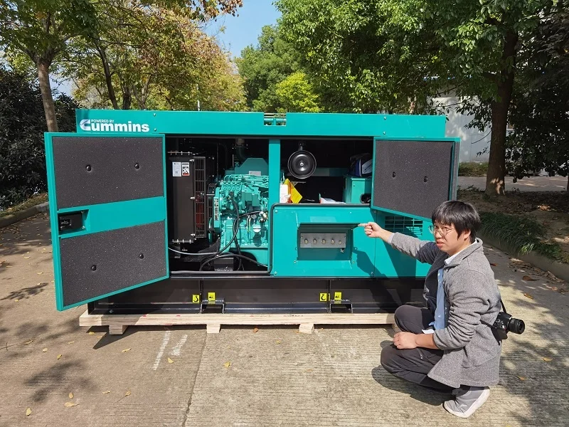 Резервный генератор Cummins 4bta3.9-G2 двигатель сверхтихий 60 кВА кВт Гц Дизельная генераторная