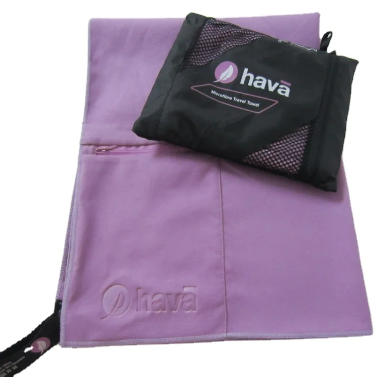 
Hot sale big absorbent golf travel gym swimming 70*140 rpet microfiber sport towel custom 