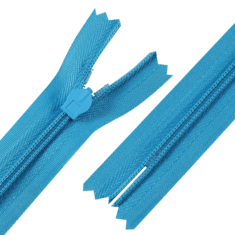 OCO Manufacturers spot invisible zippers 20-65cm wholesale zipper toy skirts used above the #3 nylon zipper