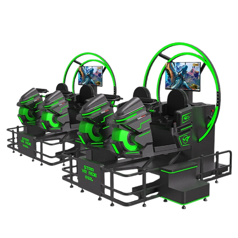 entertainment 9D VR Games Arcade Game Machine racing simulator equipment take off motorcycle flight simulator in virtual reality