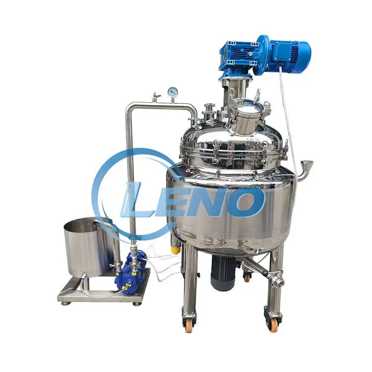 304 Hand Wash Liquid Soap Making Machine/Stirrer Mixing Tank /Cosmetic Cream Making Machine