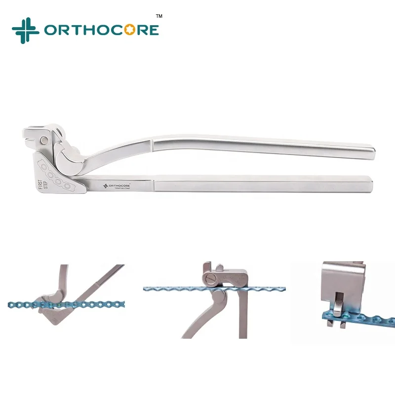 AO комбинированные гибочные плоскогубцы для пластин от 2,0 мм до 2,4 мм ортопедические инструменты