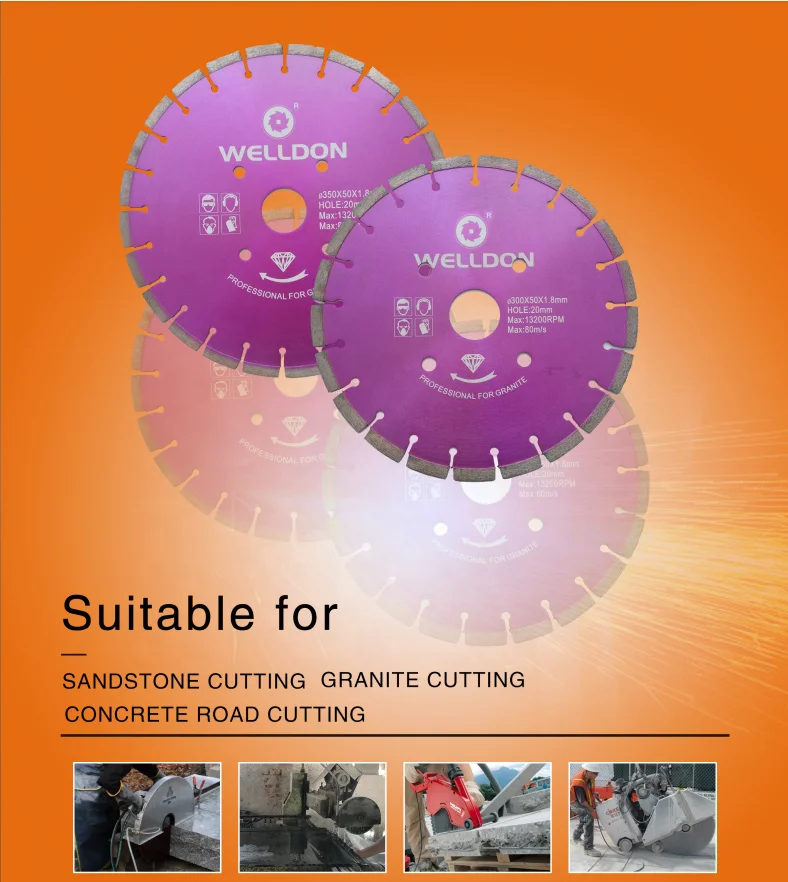 Diamond blade price stone cutting disc hot press granite marble circular saw blade manufacturer