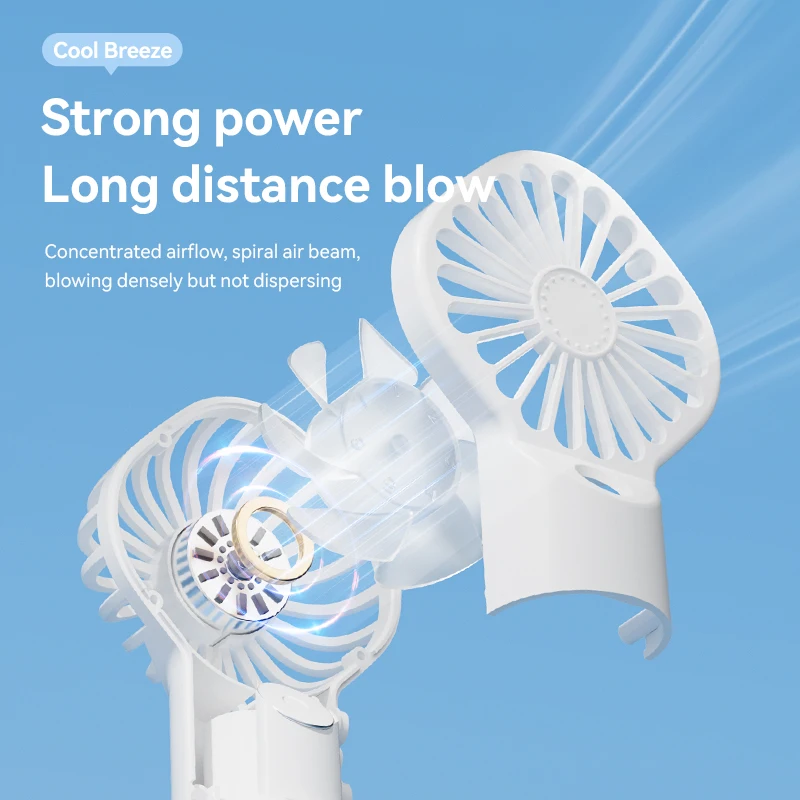 Outdoor Summer Mini Misting Water Bottle Fan quick speeds Air Cooling Fan rechargeable Handheld Water Mist Fan